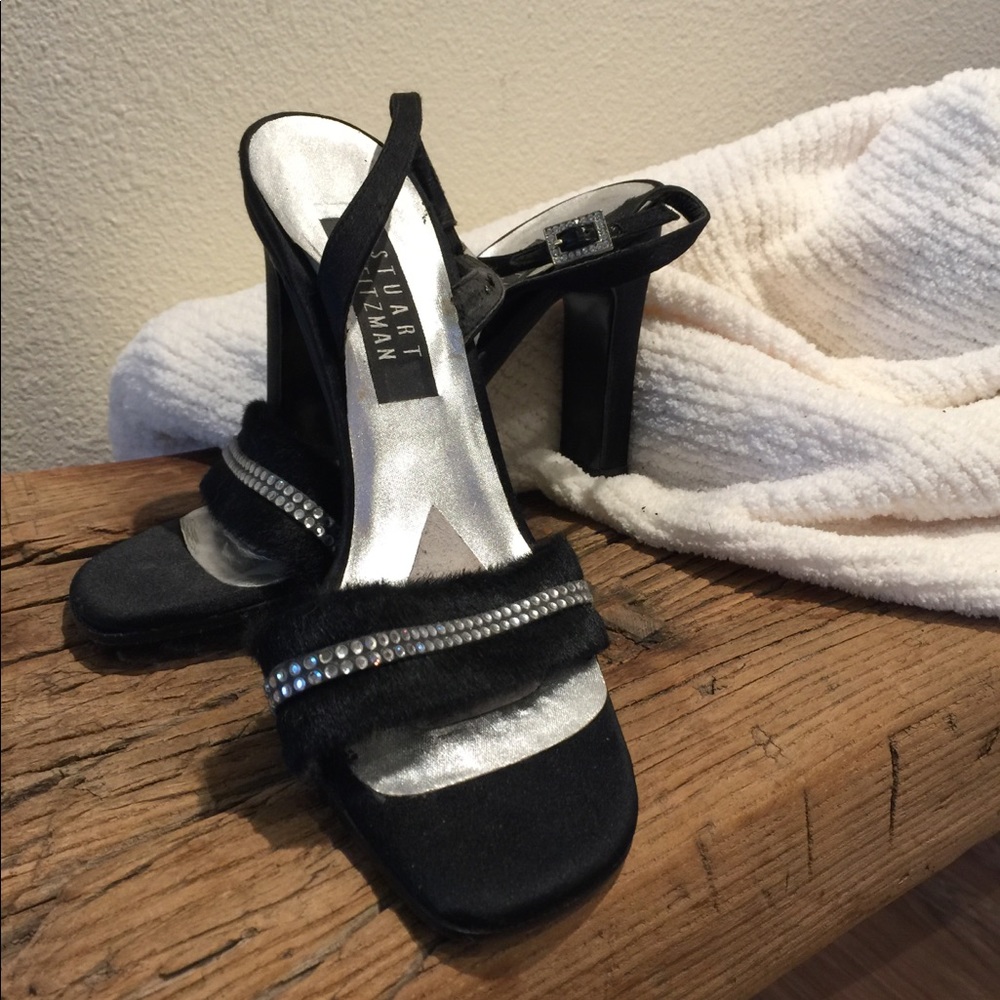 Sassy and Sexy Black Stuart Weitzman Heels